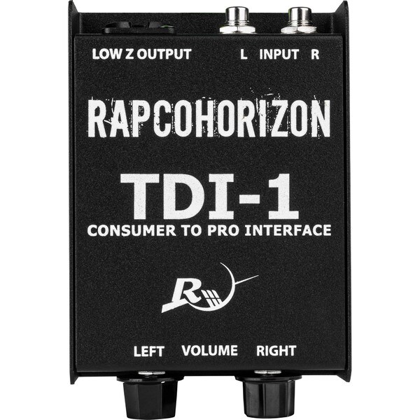 Main product image for Rapco/Horizon TDI-1 Consumer Level to Balanced XLR Stereo Tape Deck Interface241-723